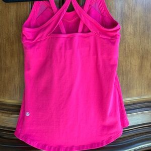 Lululemon Hot Pink Tank